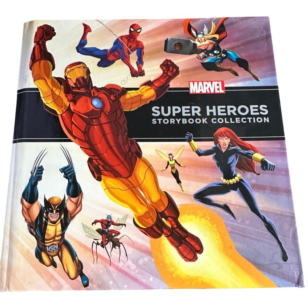 Marvel Press Marvel Super Heroes Storybook Collection Published 2013 9.5" Height